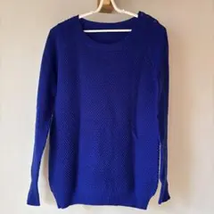 レディース　ブルーニット