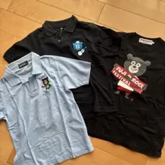 beams ポロシャツとTシャツ３枚セットのサムネイル