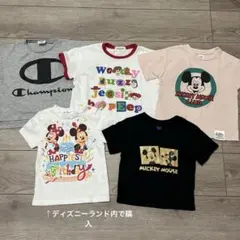 男の子夏服　半袖5点セット　ディズニーリゾート公式あり