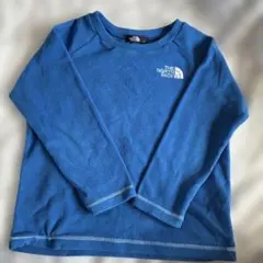 THE NORTH FACE 青 トレーナー　フリース　110cm