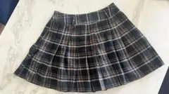 チェック　スカート　プリーツ