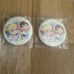 虹野ゆめ　結城すばる　缶バッジ　2個 アイカツスターズ！ イオン限定
