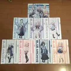 「新品未使用」ブルーアーカイブA4 クリアファイル 全8種 ローソン