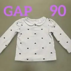 GAPハート柄 長袖カットソー