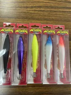 クロノ　メタリグスッテ　25号　5セット　イカメタル　オモリグ　エギセットのサムネイル
