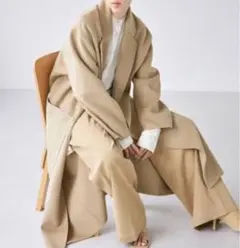 todayful ウールオーバーコート　38