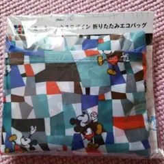 ミッキーマウス デザイン折りたたみエコバッグ