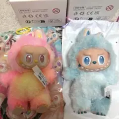ラブブ HOPE、LOYALTY 黄色、ピンク、青