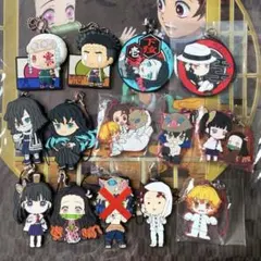 鬼滅の刃☆ラバーストラップ 13点セット♡