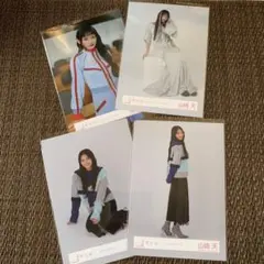 櫻坂46 山﨑天 生写真 計4枚セット まとめ