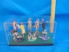 フィギュアセット 8体 透明ケース付き