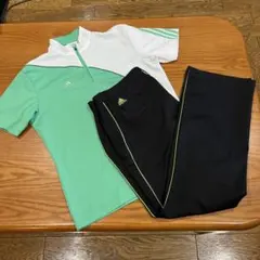 adidas ゴルフウェア　上下　値下げ