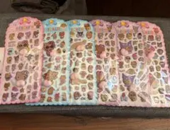 サンリオ　日焼けキティ　おしりシール　6枚セット