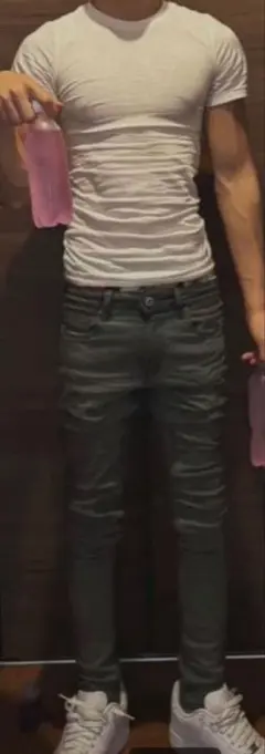 ミニマル　28 スリムフィットジーンズ　mnml ksubi purple