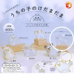 うちの子のけだまだま　犬　三角たれみみ（1個）☆まとめ買い値引きあり☆