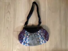 B shop がま口ミニハンドバッグ