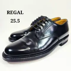 REGAL リーガル 2504NA プレーントゥ レースアップ レザーシューズ