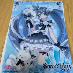 Snow Miku 2025 Kiyukino クリアポスター