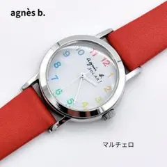 稼働ジャンク 2016 夏限定 agnès b. マルチェロ SOLAR 腕時計のサムネイル