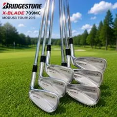 ブリヂストン X-BLADE709MC 6本　 MODUS3 TOUR120 Sのサムネイル