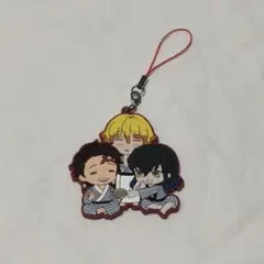 鬼滅の刃 ラバーストラップ ラバスト 竈門炭治郎 我妻善逸 嘴平伊之助