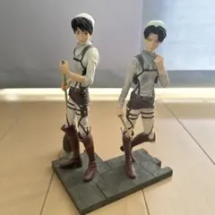 進撃の巨人 DXF お掃除リヴァイ、エレン