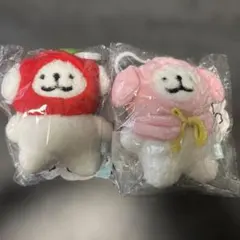 モルティーズ「モルチーズ&レトリバー」ぬいぐるみキーホルダー