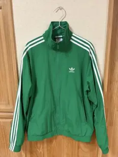 グリーン ナイロンジャケット