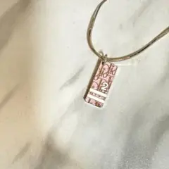 【最終値下げ】Dior ディオール クリスチャンディオール ネックレス ピンク