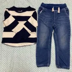 GAP デニムパンツ 長袖トップス105cm