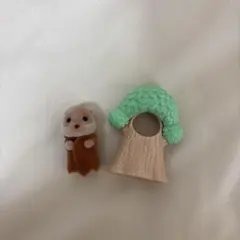 シルバニアファミリー 赤ちゃんお花畑のおともだちシリーズ カワウソ