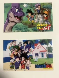 ドラゴンボール ドラゴンボールGT ステッカー2枚セット
