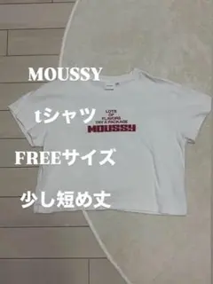 MOUSSY 半袖Tシャツ FREEサイズ