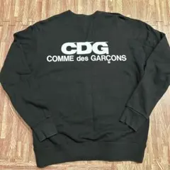 COMME des GARÇONS ブラック トレーナー L