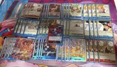 ワンピースカード 赤青ルーシーデッキパーツ 43枚セット 匿名配送 ワンピースカード 赤青ルーシーデッキパーツ 43枚セット 匿名配送