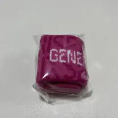 GENE ロゴ入り ピンク リストバンド　小森隼