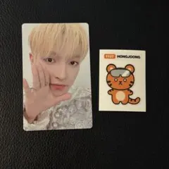 ATEEZ アチズ ソウルコン サウンドチェック ホンジュン トレカ ステッカー