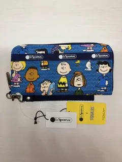 【新品】LeSportsacレスポートサック スヌーピー長財布　レディースポーチ