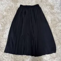 LOWRYSFARM プリーツスカート ブラック