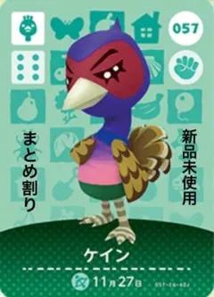 あつ森　amiibo ケイン 057