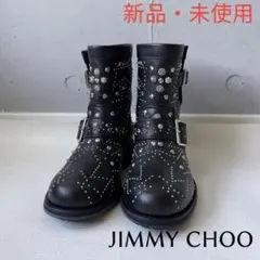 JIMMY CHOO ジミーチュウ ショートブーツ　スタッズ