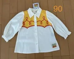 ジェシー トイストーリー ディズニー なりきり ブラウス シャツ 90