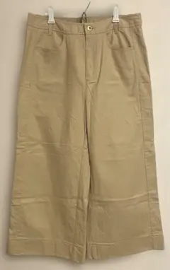 GUジーユー ワイドパンツ XL LL ベージュ