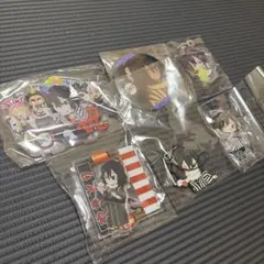 ☆新品　6個　鬼滅の刃 伊黒小芭内 ミニキャラ　アクリルキーホルダー 鬼滅の刃③