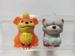 ポケモンキッズ　指人形　ガーディ　ヒスイガーディ　2体セット　まとめ売り