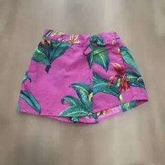 baby GAPフラワー柄ピンクショートパンツ　80cm