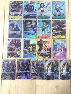 ワンピースカード　パラレル・シークレットセット1