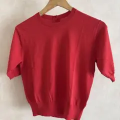 グリーンレーベルリラクシング半袖ニット