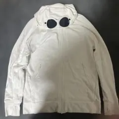 cp company パーカー ホワイト