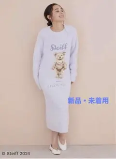 ジェラートピケ Steiffコラボ ワンピース 新品未着用